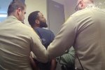 Video shows suspect in judge attack spitting on officer