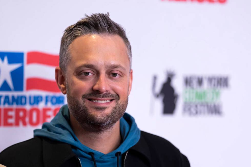Nate Bargatze attends the 15th annual Stand Up for Heroes benefit at Alice Tully Hall on Monday ...