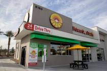 PowerSoul Cafe on West Warm Springs Road in Las Vegas on Friday, Feb. 23, 2024. The healthy fas ...