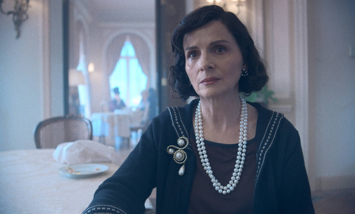 Juliette Binoche in "The New Look," now streaming on Apple TV+. (Apple TV+)