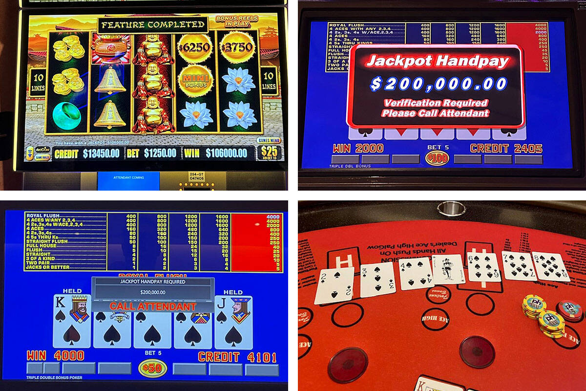 5 top jackpots in February 2024 in the Las Vegas Valley Casinos