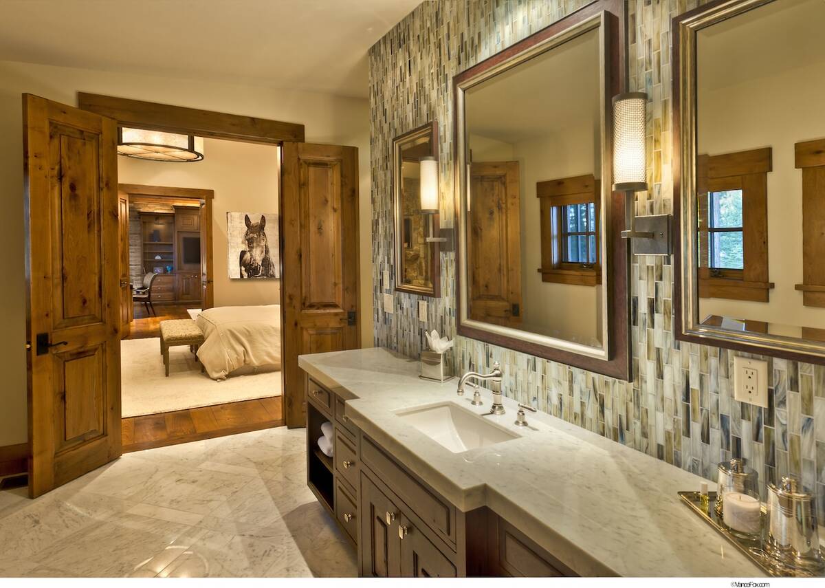 The home has six baths. (Vance Fox)