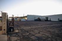 Land for sale is seen on Friday, March 1, 2024, in Las Vegas. (Madeline Carter/Las Vegas Review ...