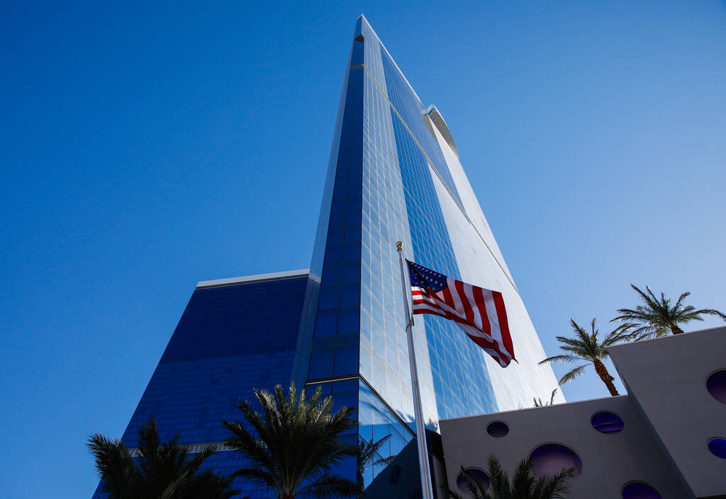 Fontainebleau Las Vegas as seen on Sunday, Jan. 14, 2024 in Las Vegas. (Daniel Pearson/Las Vega ...