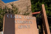 Clark County coroner’s office (Las Vegas Review-Journal/File)