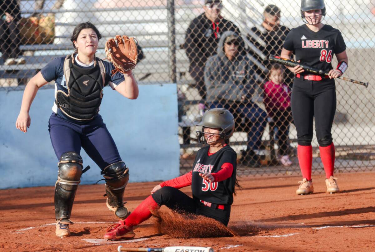 Liberty cruises past Foothill in softball — PHOTOS