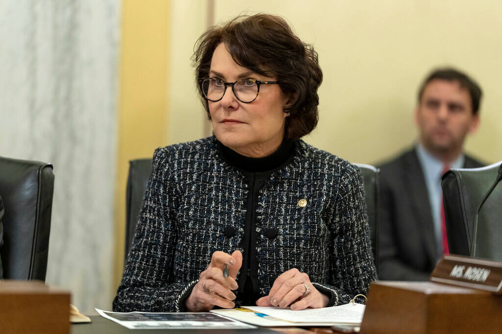 Sen. Jacky Rosen, D-Nev., seen in March 2023 in Washington. (AP Photo/Alex Brandon)