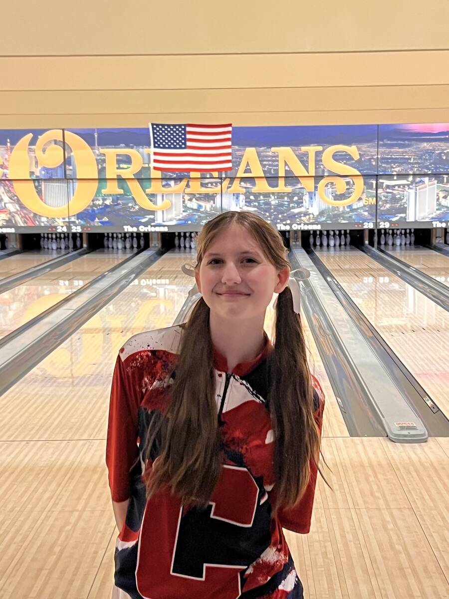 Coronado's Kaylen Lilly is a member of the Nevada Preps All-Southern Nevada girls bowling team.