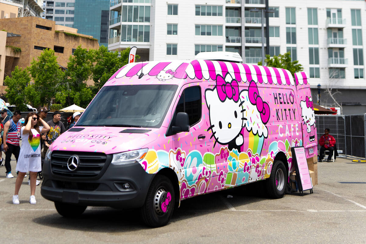 The Hello Kitty Cafe Truck is returning to Las Vegas on March 9, 2024. (Hello Kitty Cafe Truck)