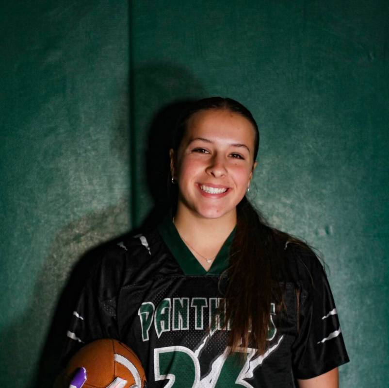 Palo Verde's Madeline West is a member of the Nevada Preps All-Southern Nevada flag football team.