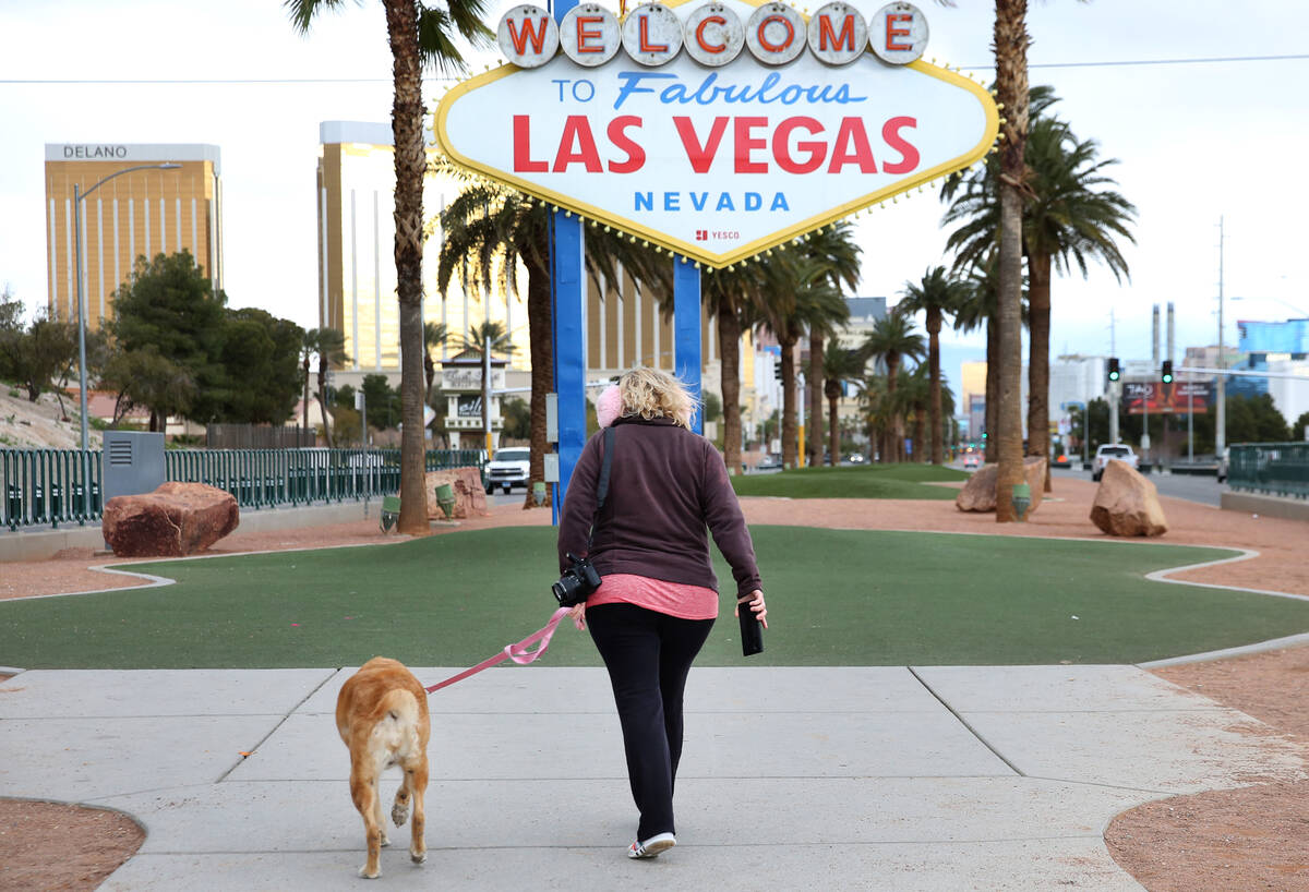 Sunshine should abound with a high in the low 70s in the Las Vegas Valley on Sunday, March 10, ...