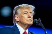 FILE - Former President Donald Trump speaks at the Conservative Political Action Conference, CP ...