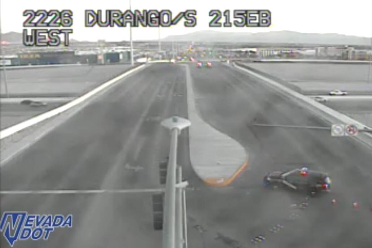 1 dead after suspected DUI crash in southwest Las Vegas