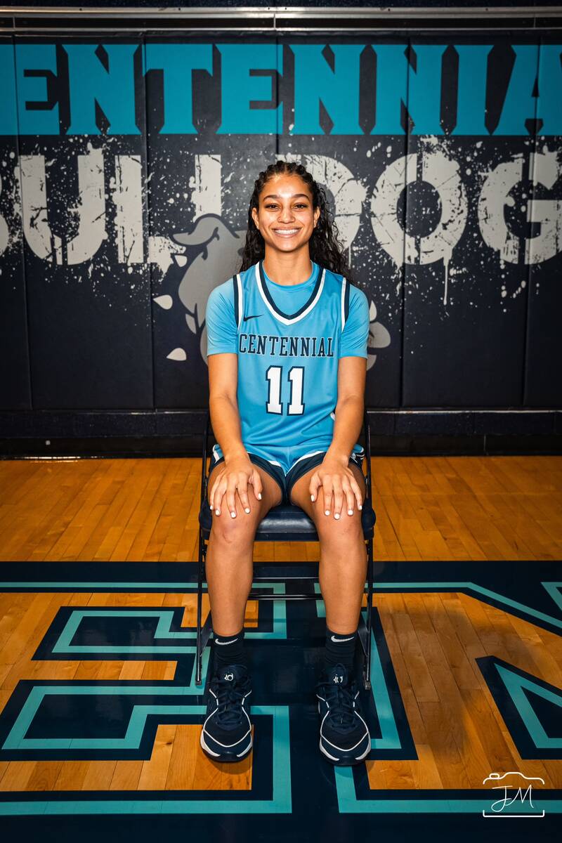 Centennial's Danae Powell is a member of the Nevada Preps All-Southern Nevada girls basketball ...