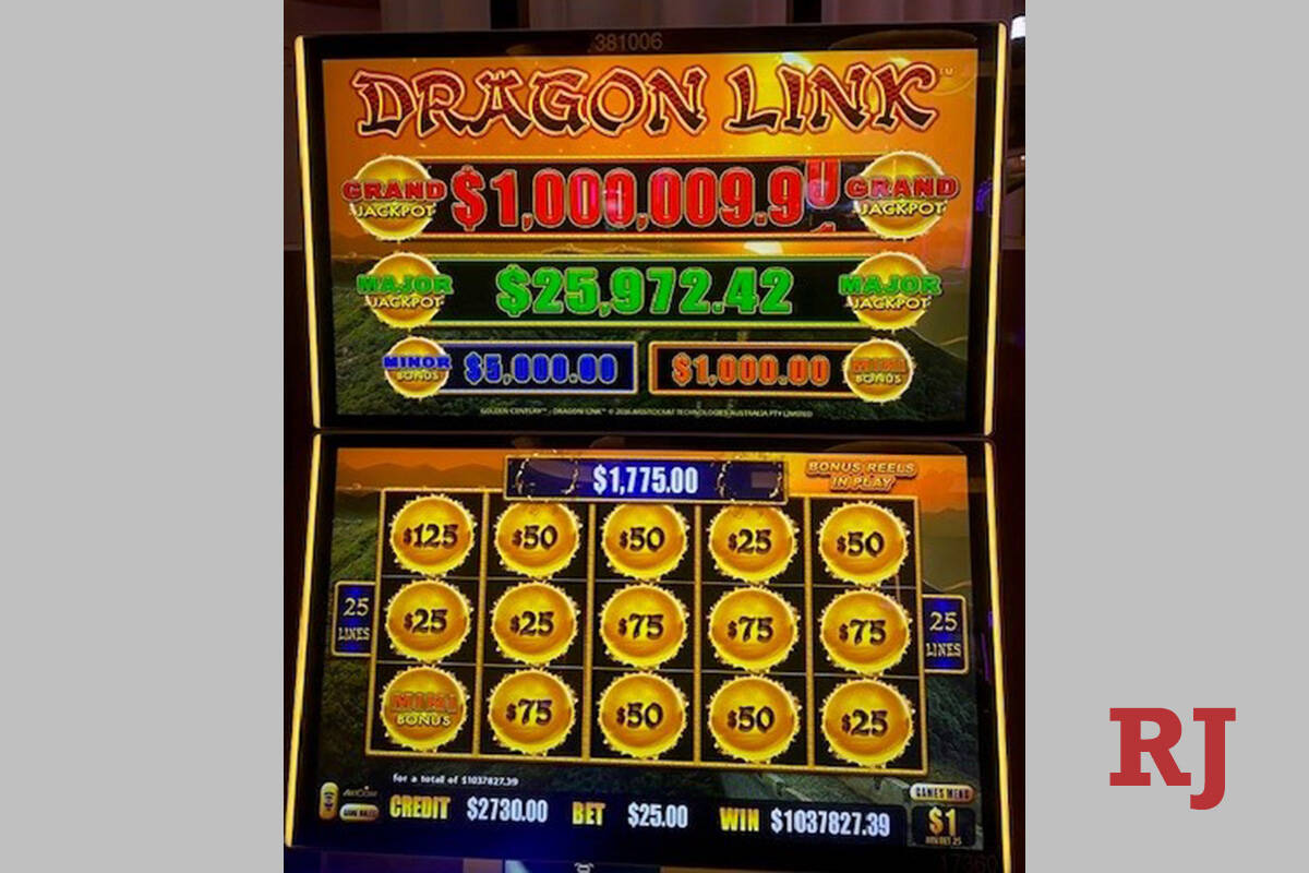 $1,037,828 Dragon Link jackpot hits at The Venetian in Las Vegas | Casinos & Gaming - Vimarsana News