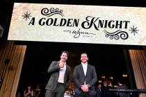 "A Golden Knight" at Intrigue Nightclub at Wynn Las Vegas on Sunday, March 10, 2024, in Las Veg ...