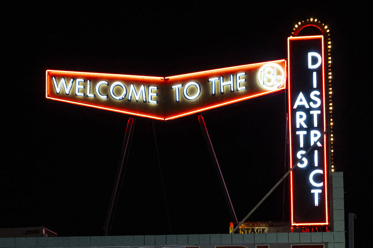 You’ve heard of Las Vegas’ Arts District. Where is it, technically?