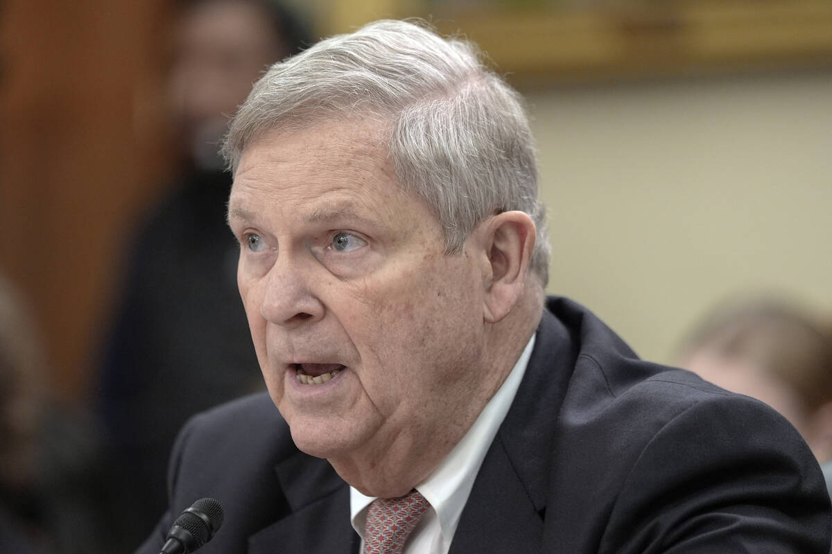 Agriculture Secretary Tom Vilsack testifies during a Senate Agriculture, Nutrition, and Forestr ...