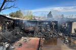 No injuries but house ‘total loss’ in fire east of Las Vegas airport