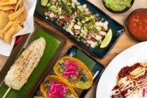 Elote, tacos, ceviche and other dishes from Hussong's Mexican Cantina, which is opening a third ...