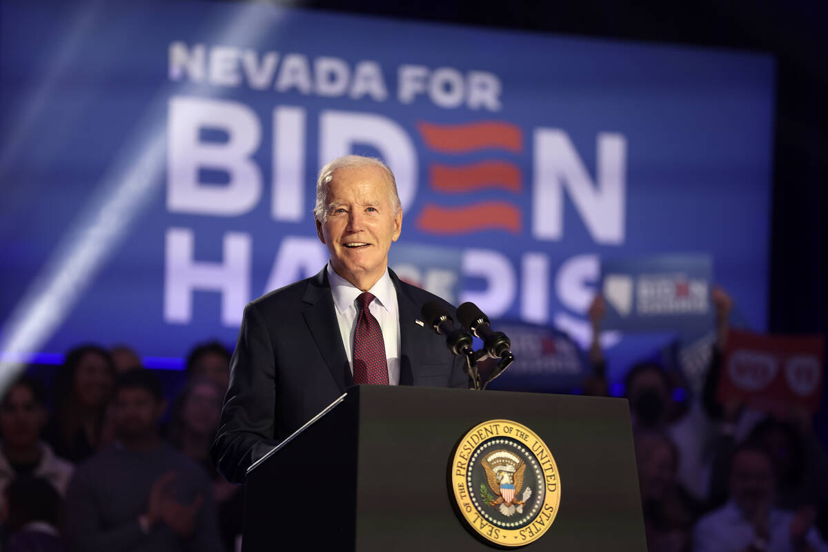 Biden to visit Las Vegas, Reno next week