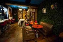 The interior of Forte Tapas on South Rainbow Boulevard in Las Vegas is seen in the Las Vegas Re ...