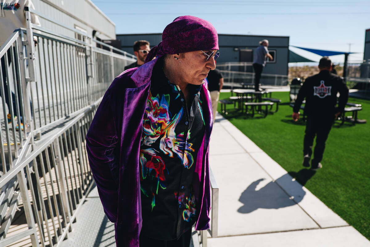 Stevie Van Zandt, a guitarist and member of Bruce Springsteen’s E Street Band, visits wi ...