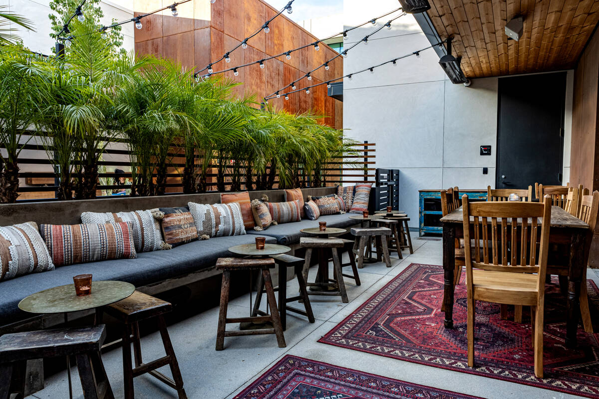 The terrace at Todo Bien, a tiki meets tequila bar in the UnCommons development in southwest La ...