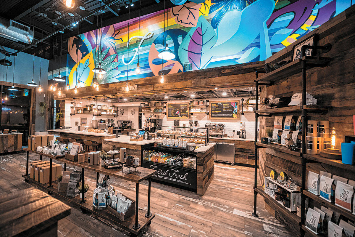 The interior of an Orlando, Florida, location of Foxtail Coffee Co. The company is opening a so ...