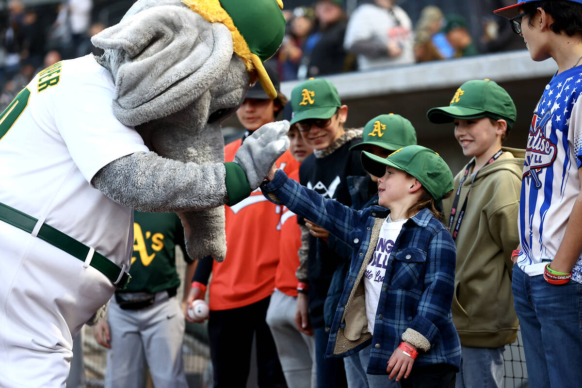 A’s assist Nevada youth baseball leagues with large donation
