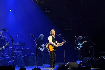 Don Henley of the Eagles is shown performing at the MGM Grand Garden on Saturday, May 28, 2022. ...
