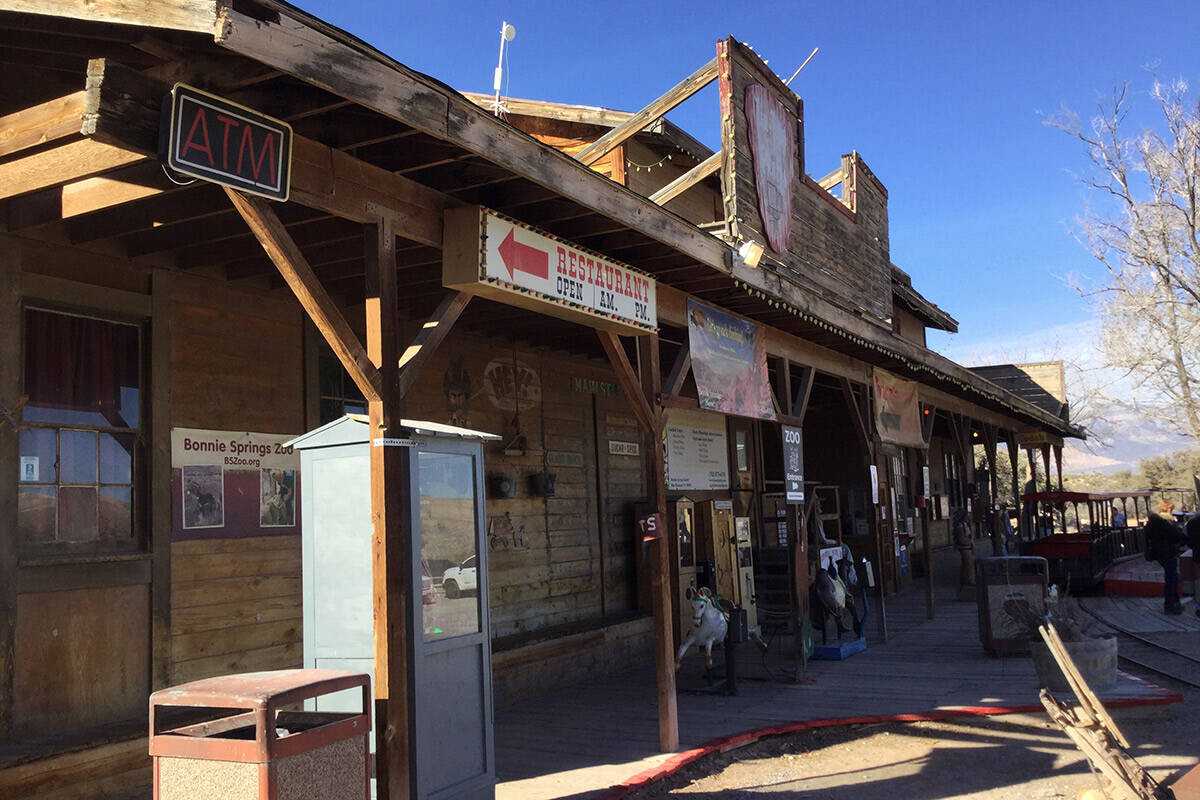 Bonnie Springs Ranch on Jan. 9, 2019. (Eli Segall/Las Vegas Review-Journal)