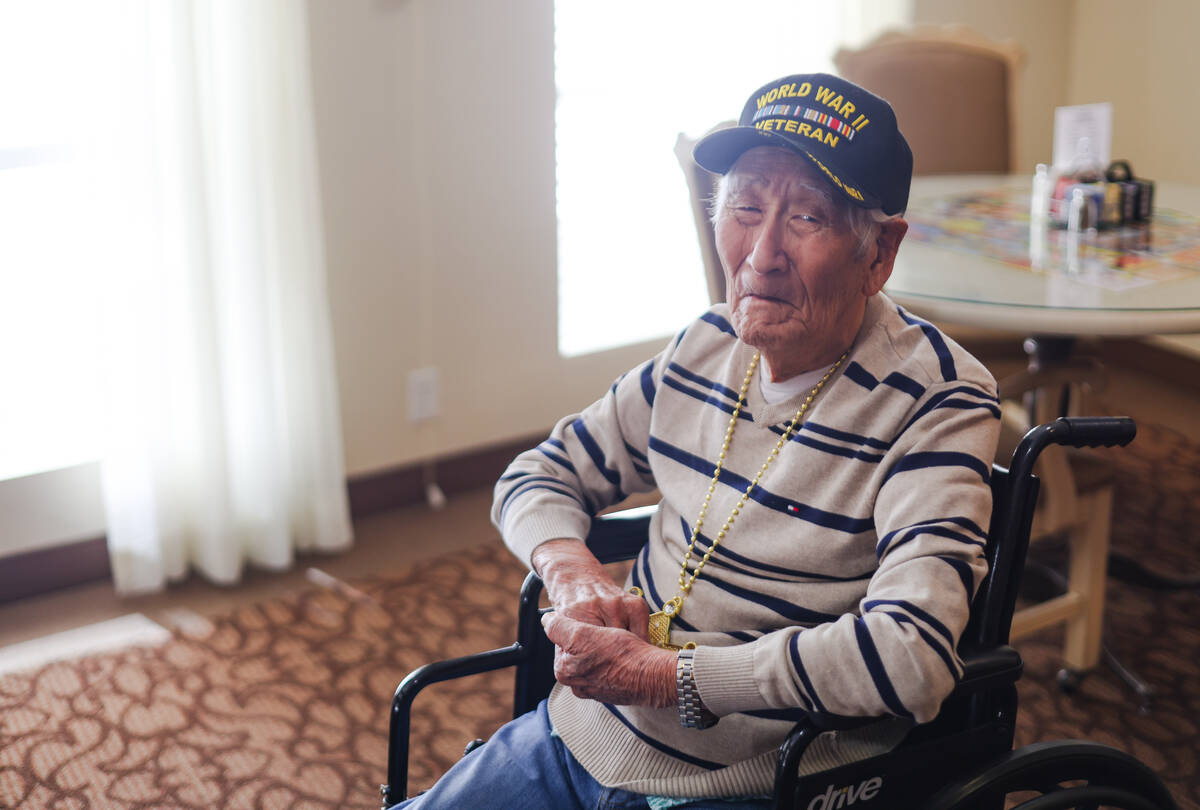 Las Vegas WWII veteran turns 105, was held in Japanese internment camp | Local Las Vegas - Vimarsana News