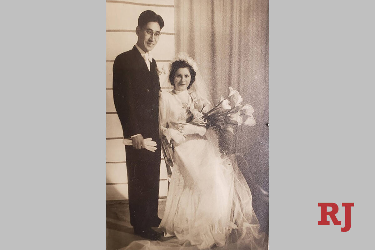 Roy Hashimura and his wife Anna Becker in 1949 (Photo courtesy Roy Hashimura's daughter Lisa Lee)