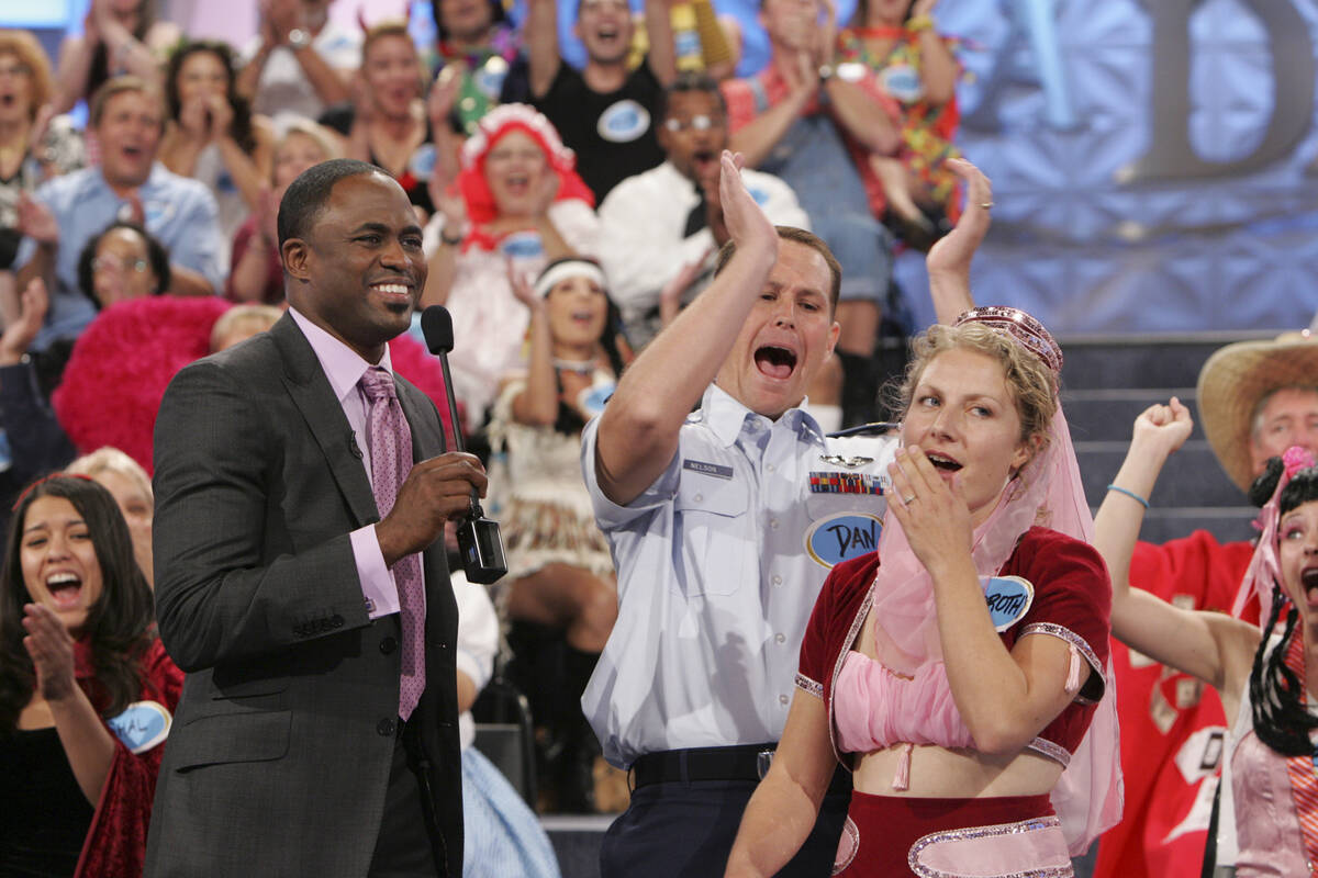 Host Wayne Brady chats with audience members during a taping of "Let's Make a Deal" on Sept. 15 ...