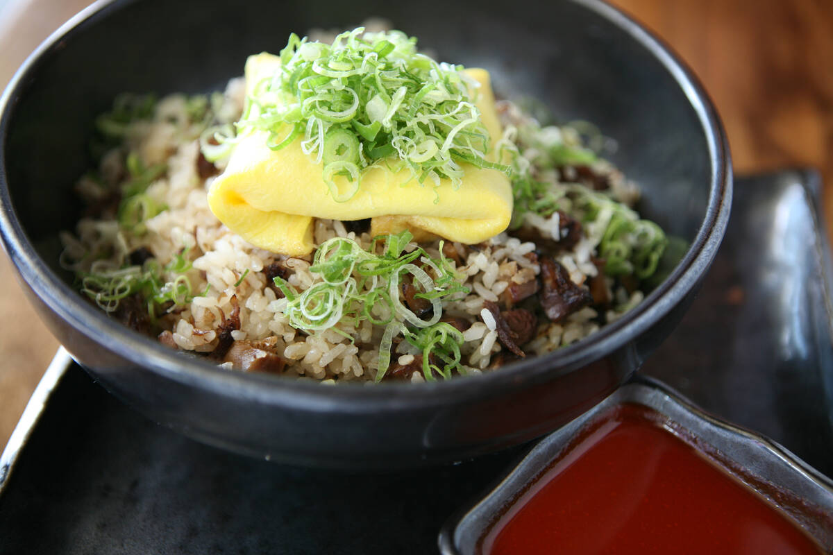 Oxtail fried rice from Blue Ribbon Sushi Bar & Grill opening March 29, 2024, at Green Valley Ra ...