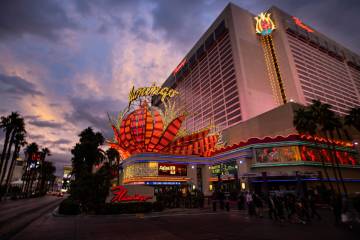An exterior view of the Flamingo in Las Vegas, where sources say reality star Lisa Vanderpump i ...