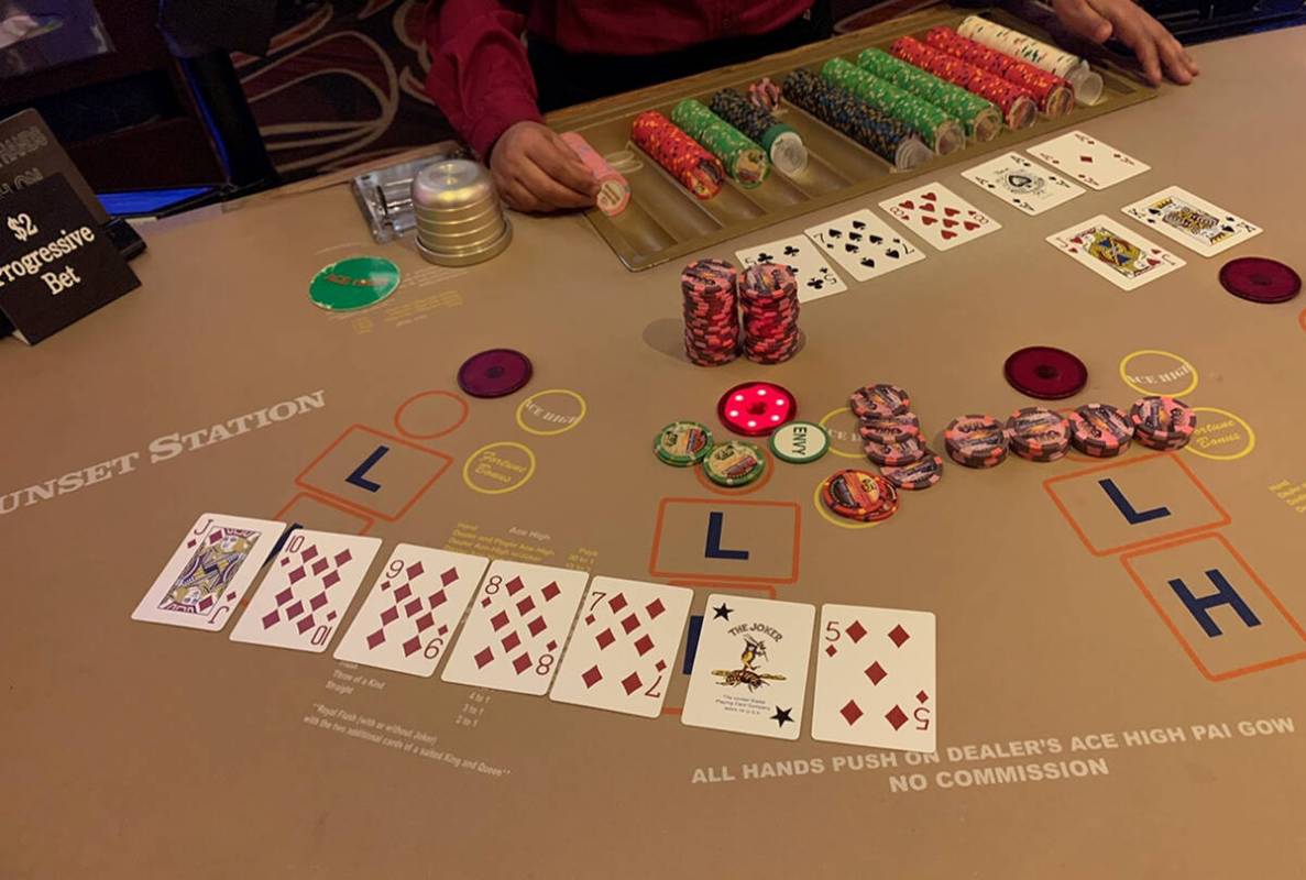 The Pai Gow progressive jackpot was worth $250,000.12. (Station Casinos)