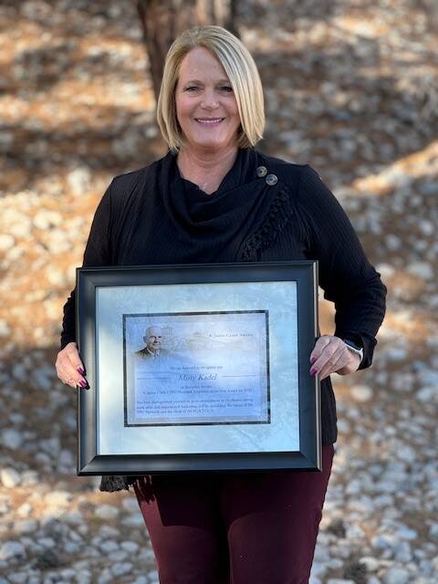 Misty Kadel, a golf course maintenance administrative assistant at TPC Summerlin, has been name ...