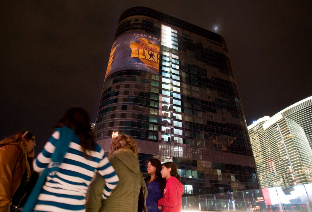 The Harmon Hotel at CityCenter on Friday, Nov 27, 2009. (Jeff Scheid/Las Vegas Review-Journal)