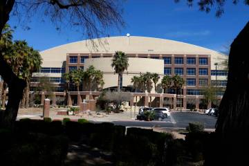 The Grant Sawyer state office building pictured, on Wednesday, March 27, 2024, in Las Vegas. (B ...