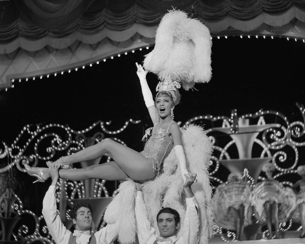 Folies Bergere at the Tropicana on June 5, 1963. (File/Las Vegas Review-Journal)
