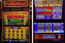 A pair of million-dollar jackpots were hit this week in the high-limit gaming lounge on The Pal ...