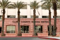 Clark County School District Administrative Center (Las Vegas Review-Journal)