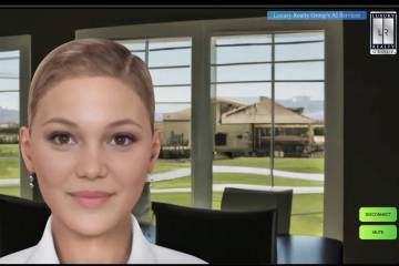 Could AI start replacing some real estate agents? Luxora is an AI avatar being used by Luxury R ...