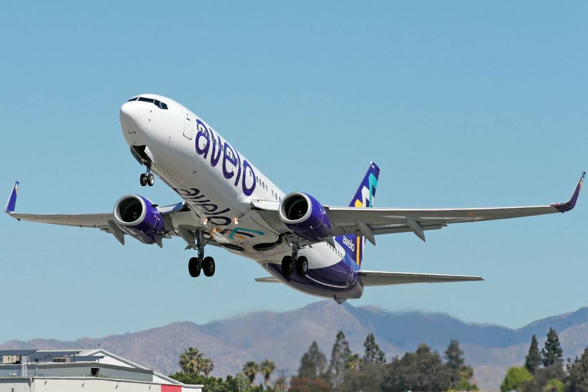 Discount carrier Avelo Airlines is adding a new nonstop flight from Las Vegas to the Los Angele ...