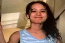 This undated photo provided by the City of Fontana Police Department shows abducted teen Savann ...