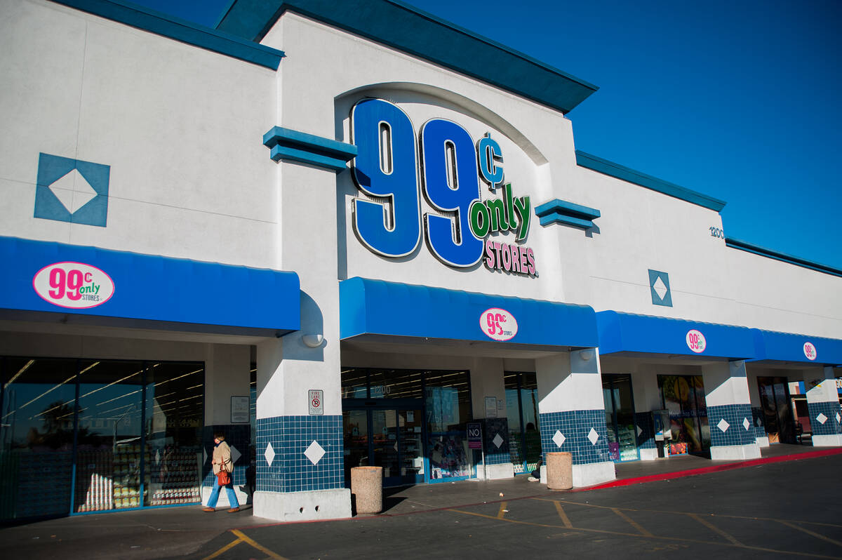 As lojas 99 Cents Only estão fechando no Vale de Las Vegas As lojas 99 Cents Only estão fechando no Vale de Las Vegas