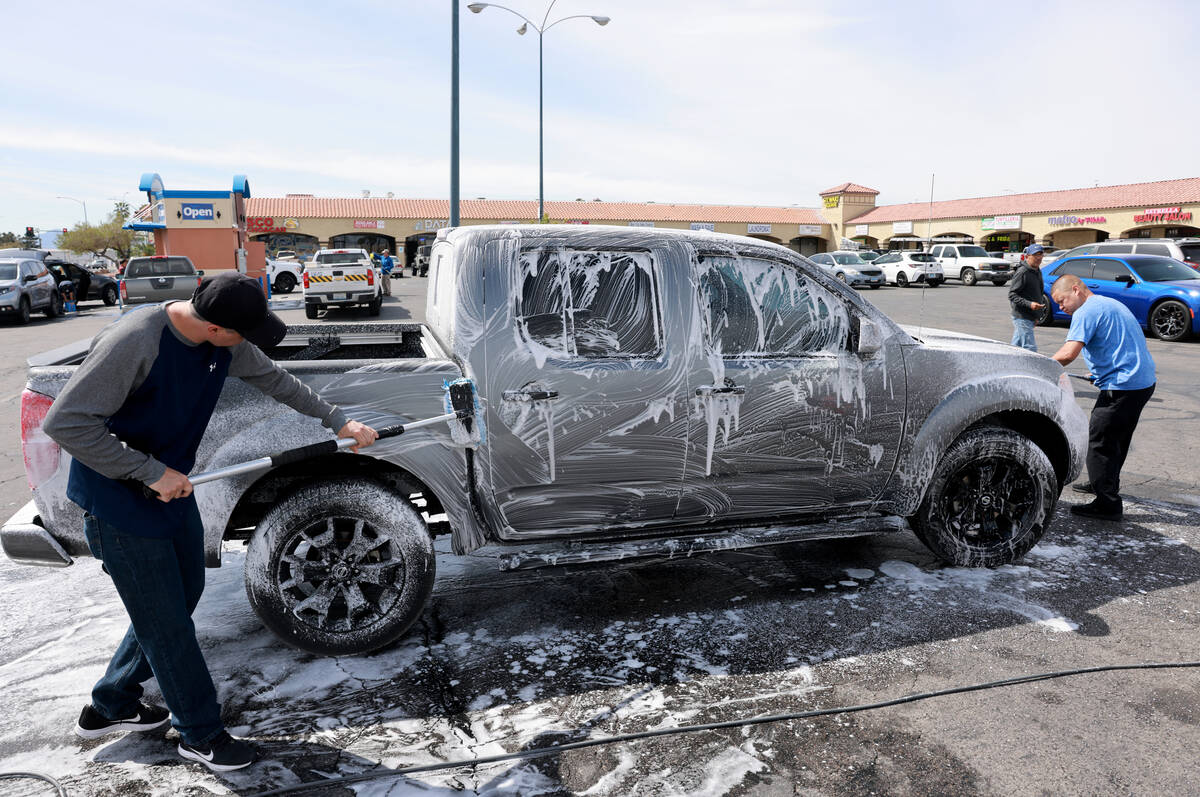 Rigo Cardoza, whose brother Raul Cardoza was shot and killed as they worked together, left, and ...