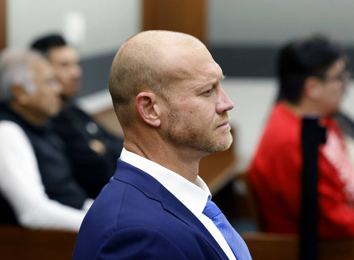 Daniel Rodimer appears in court during a hearing at the Regional Justice Center in Las Vegas We ...